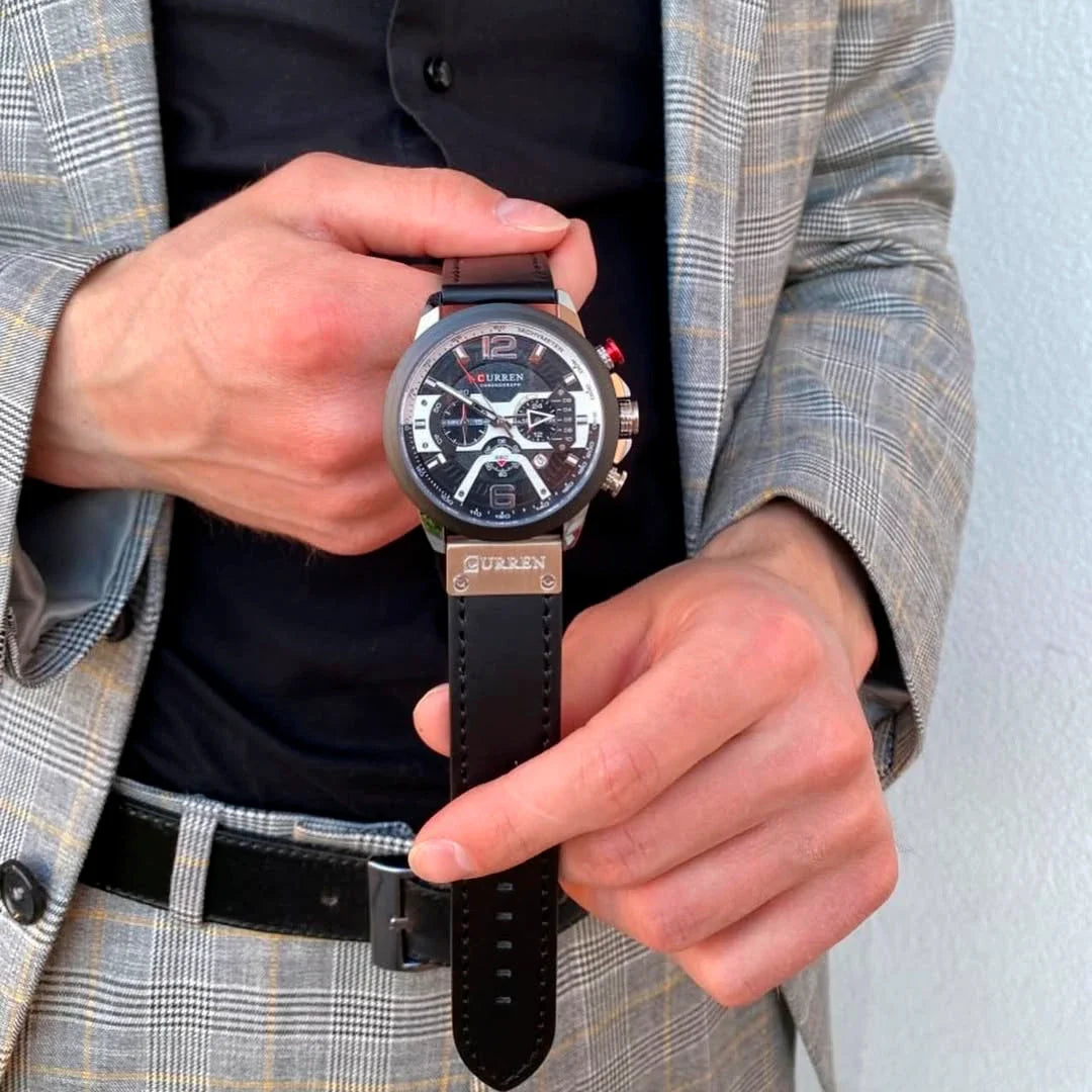 Curren Magnus White Men's Watch