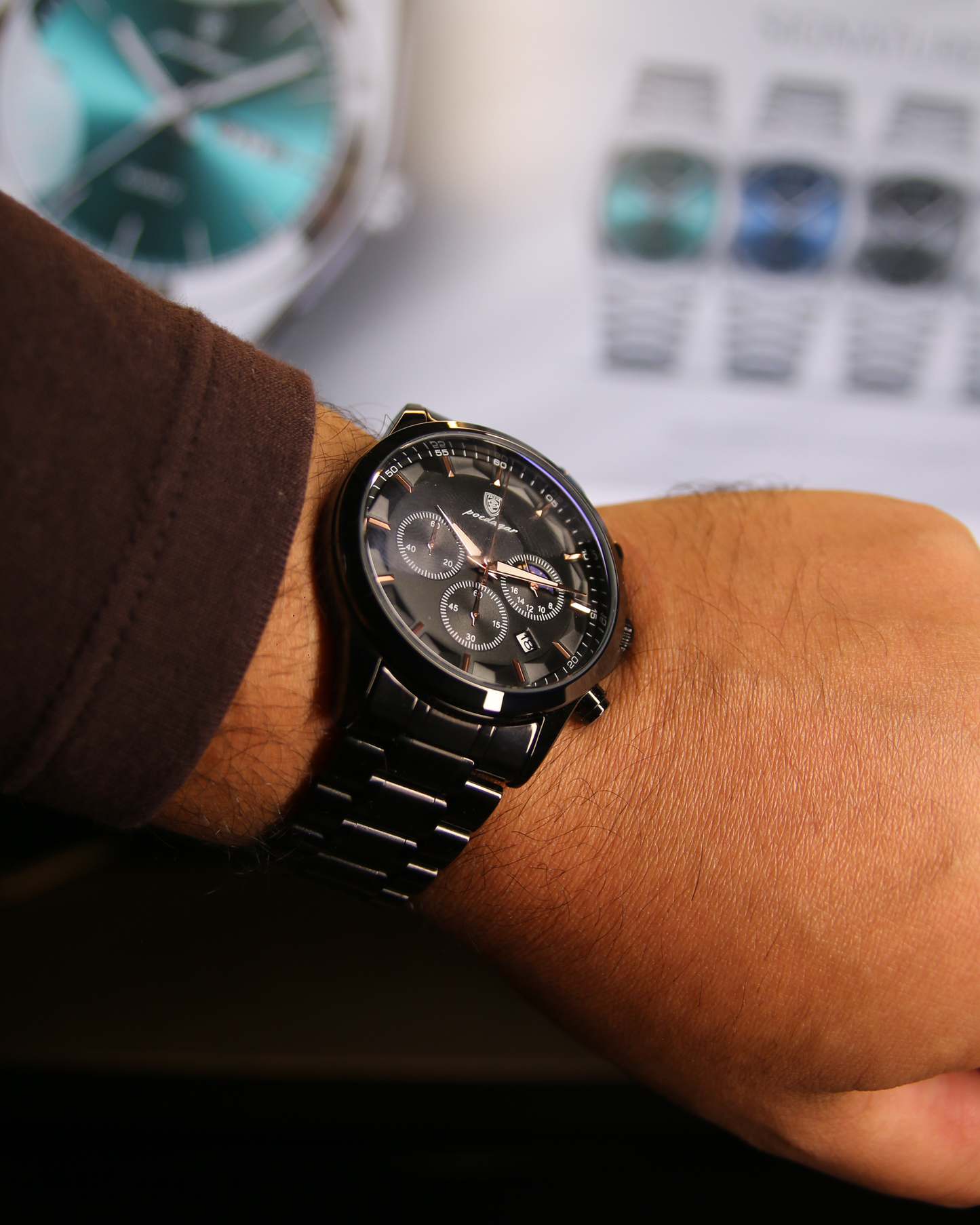Poedagar Nautilus All Black® Watch