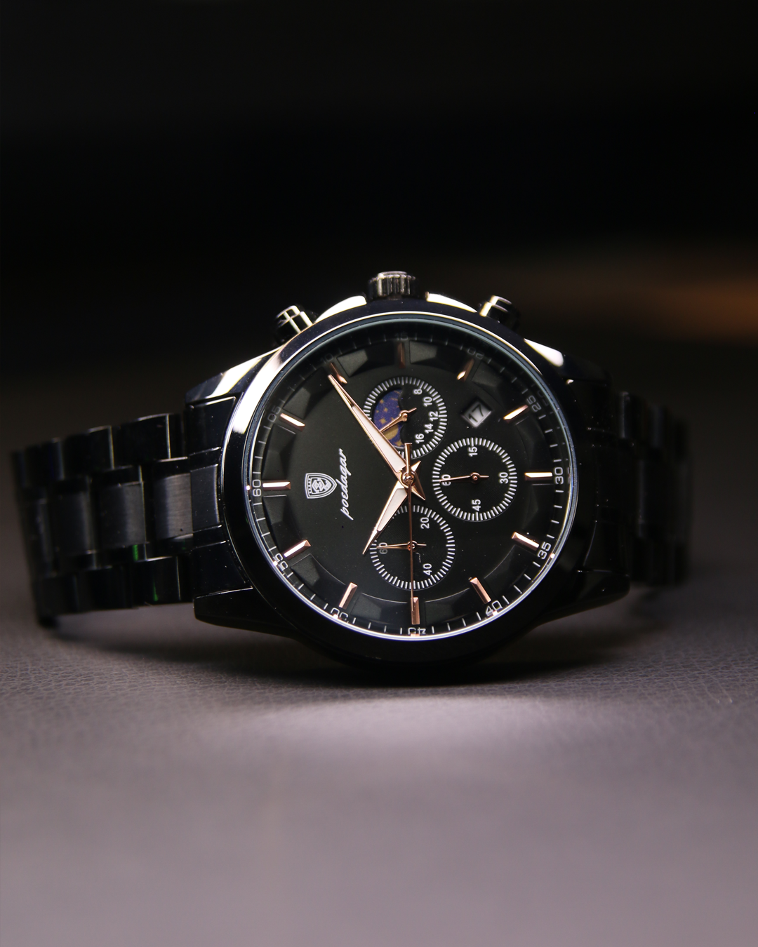 Poedagar Nautilus All Black® Watch