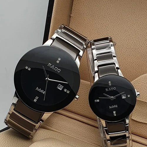 Rado Black Ceramic For Couple Watch