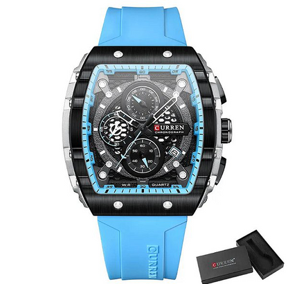 Curren Regent Watch - Light Blue