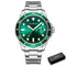 Green and Silver