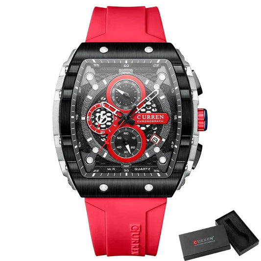 Curren Regent Red Men's Watch