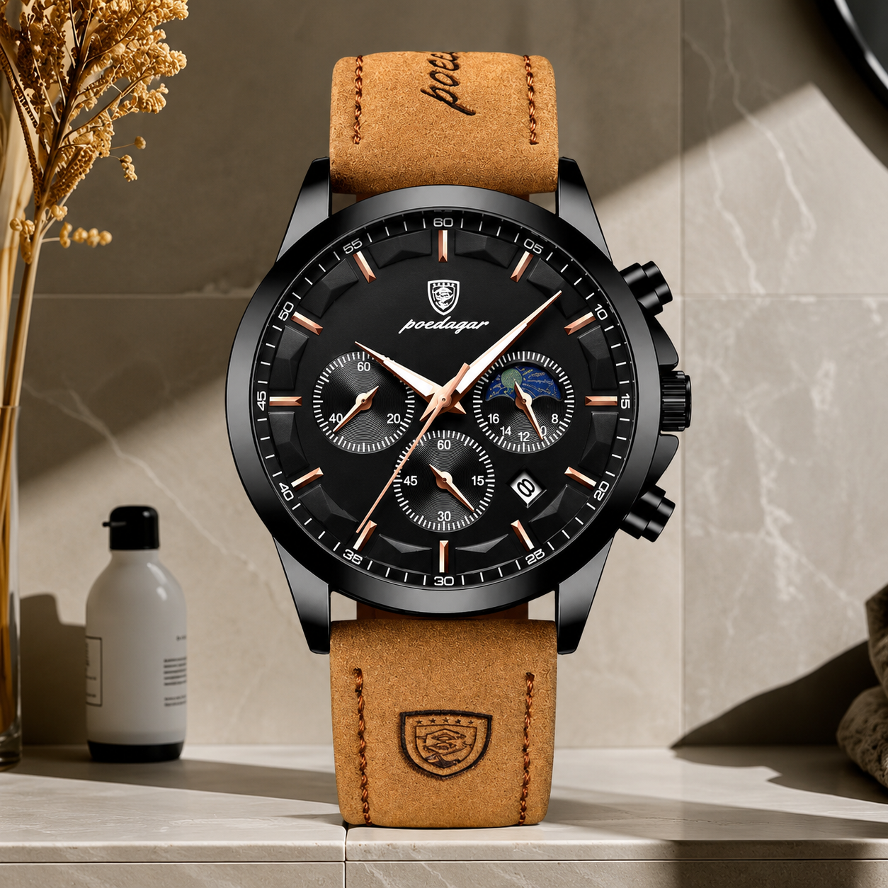 Poedagar Nautilus Vintage® Watch - Chronograph