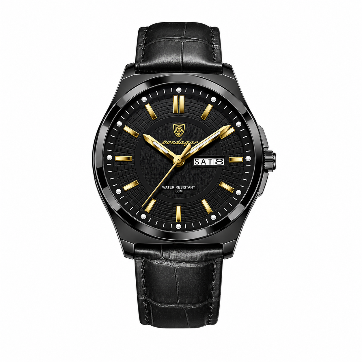 Poedagar Holder® Watch - Leather Case