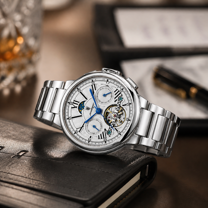 Poedagar Olympus® Watch - Skeleton Automatic