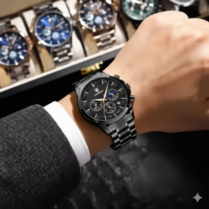 Poedagar Nautilus All Black® Watch