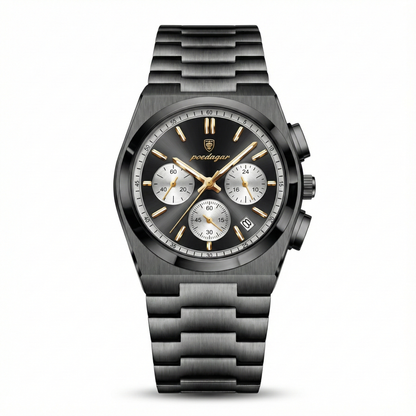 Poedagar Commander All Black® Watch
