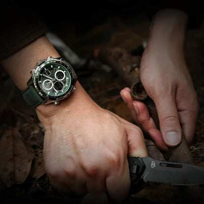 Naviforce Vanguard Green NF9197 Military Sports Watch