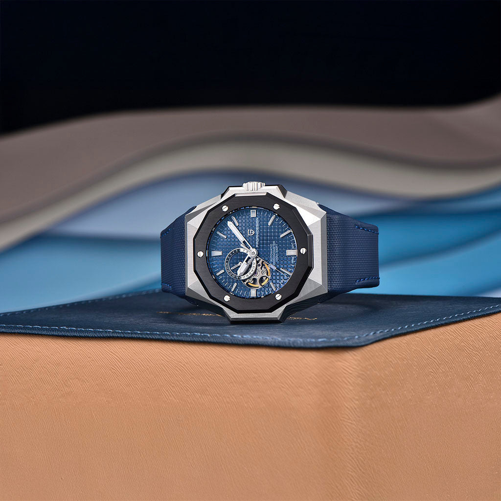 Motif Armored bleu foncé