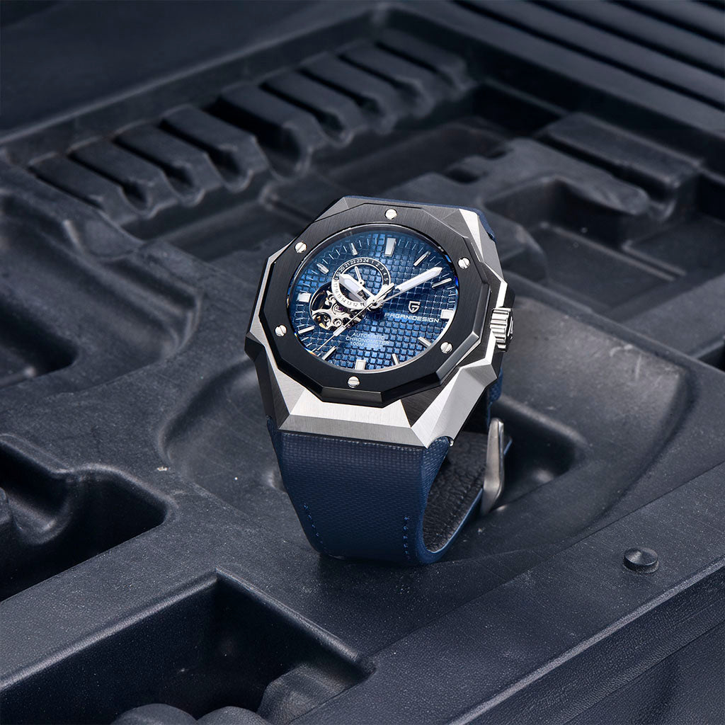 Motif Armored bleu foncé