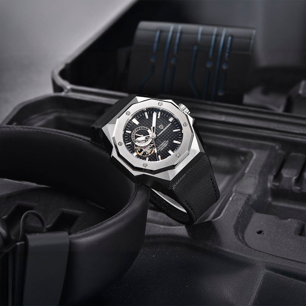 Motif Armored noir et blanc