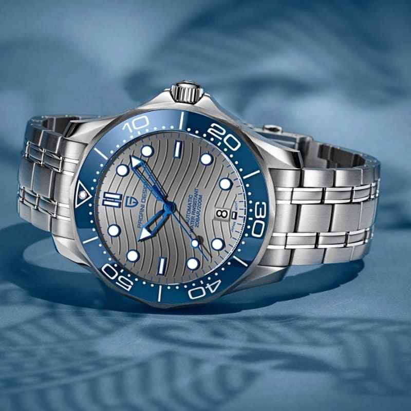 Pagani Design Veracius Blue Steel Bracelet Watch