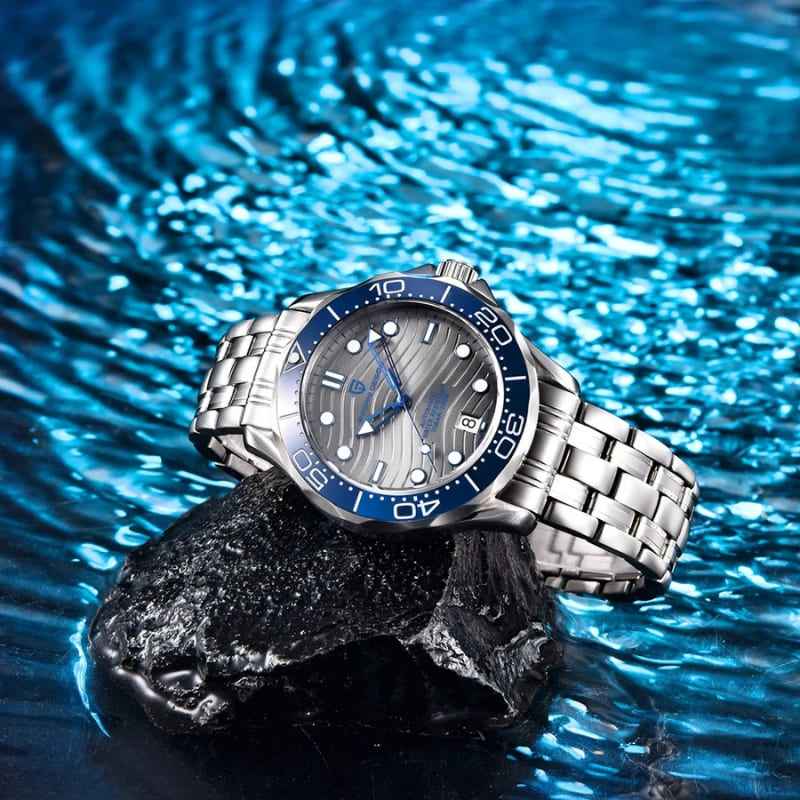 Pagani Design Veracius Blue Steel Bracelet Watch