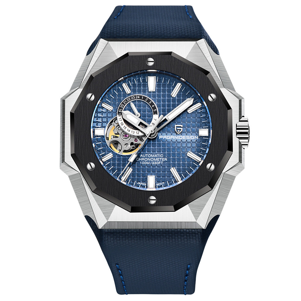 Motif Armored bleu foncé