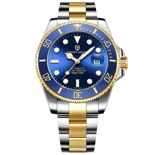Design Nautilus Blauw Goud