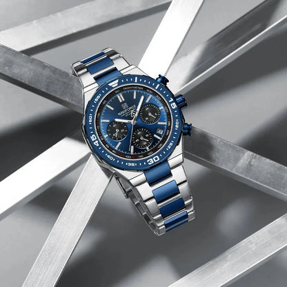 Naviforce Maverick NF8049 Watch - Modern Steel Chronograph