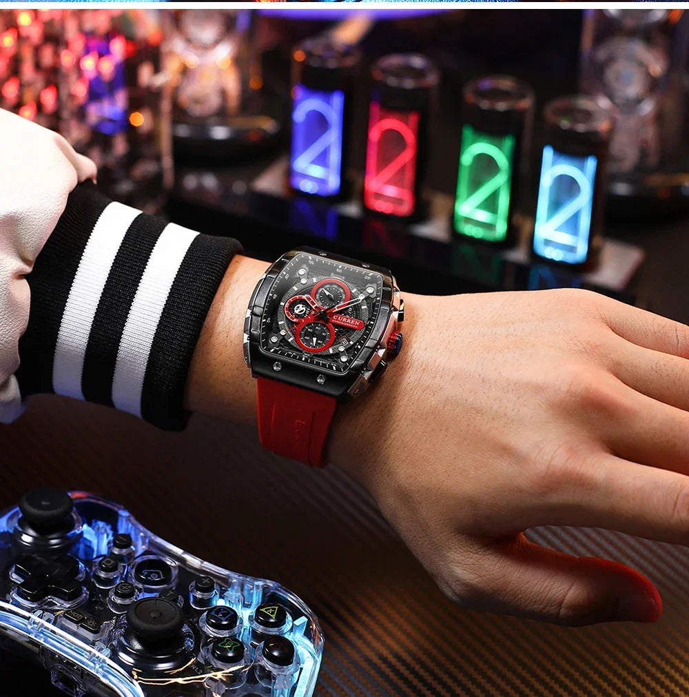 Curren Regent Red Men's Watch