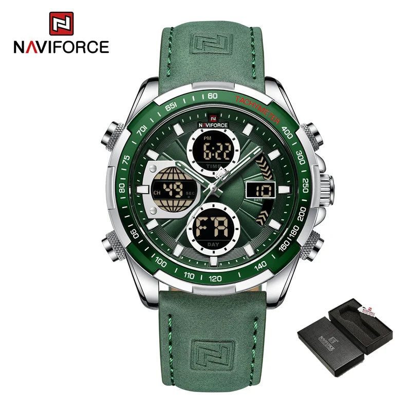 Naviforce Vanguard Green NF9197 Military Sports Watch