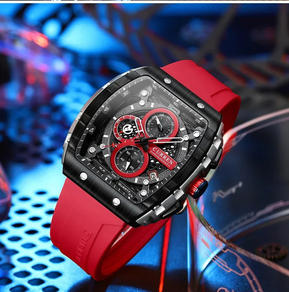 Curren Regent Red Men's Watch