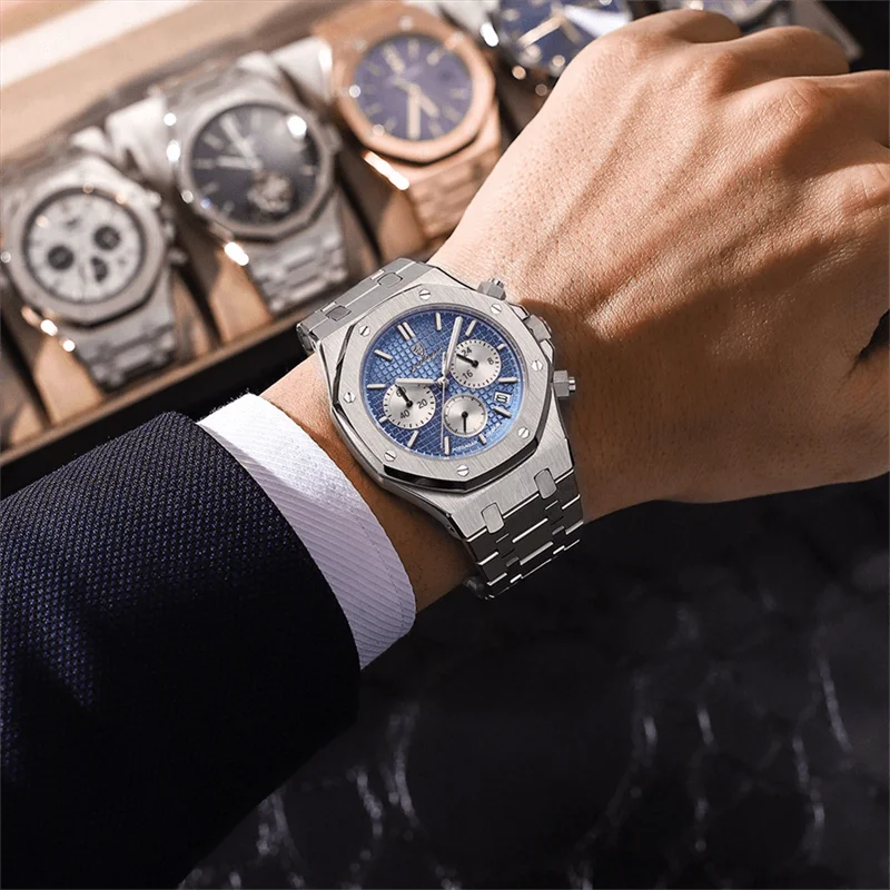 Poedagar RoyalKing® OAK Watch