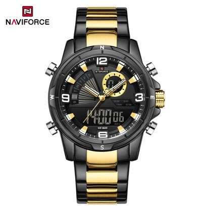 Naviforce Cavalier Gold Watch NF9257