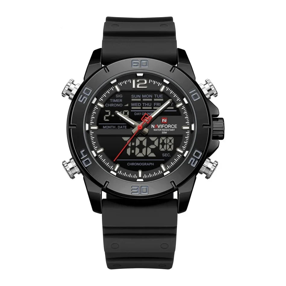 Naviforce Titan Black Sports Watch NF9253T