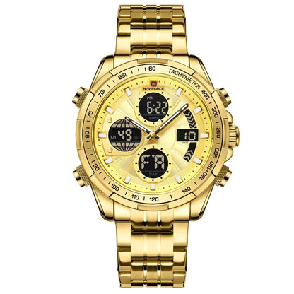Naviforce Vanguard Gold NF9197 Military Sport Watch