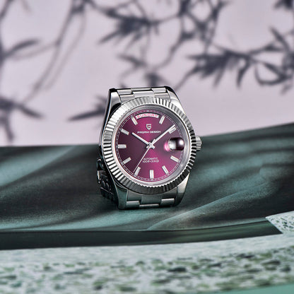 Design London zilver kersenrood