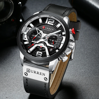 Curren Magnus White Men's Watch