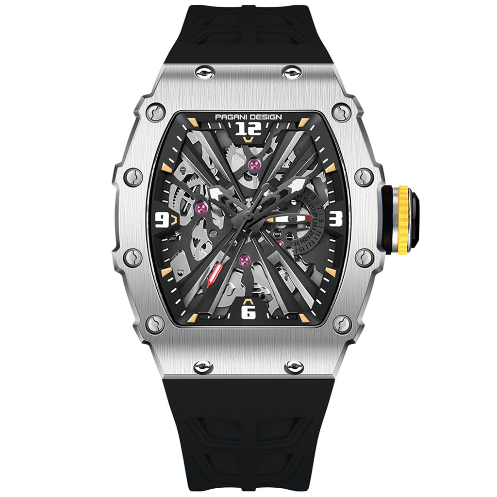 Design Monza Silber Schwarz