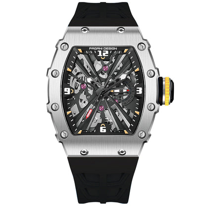 Design Monza Silber Schwarz