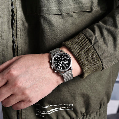 Design Frankfurt Silber Schwarz