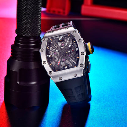 Design Monza Silber Schwarz