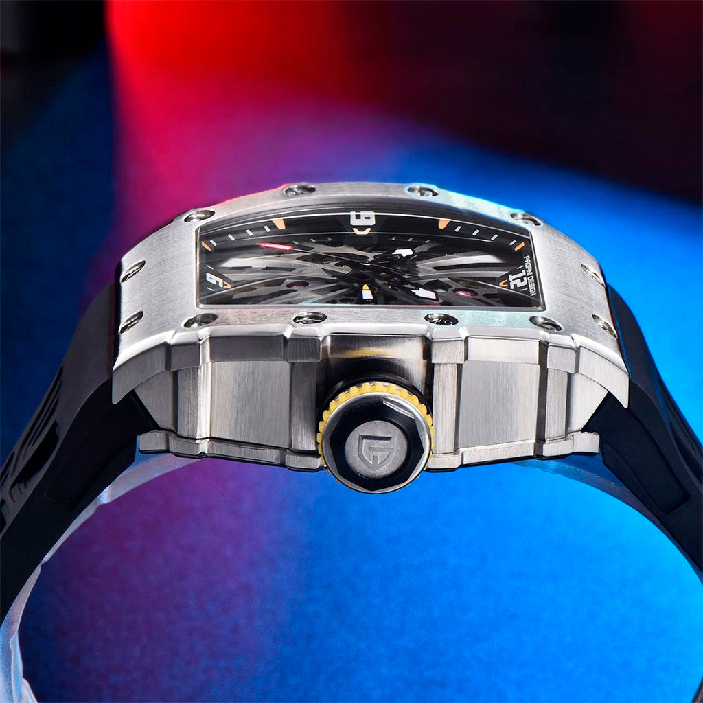 Design Monza Silber Schwarz