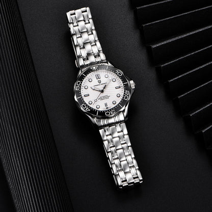 Pagani Design Veracius White Steel Bracelet Watch