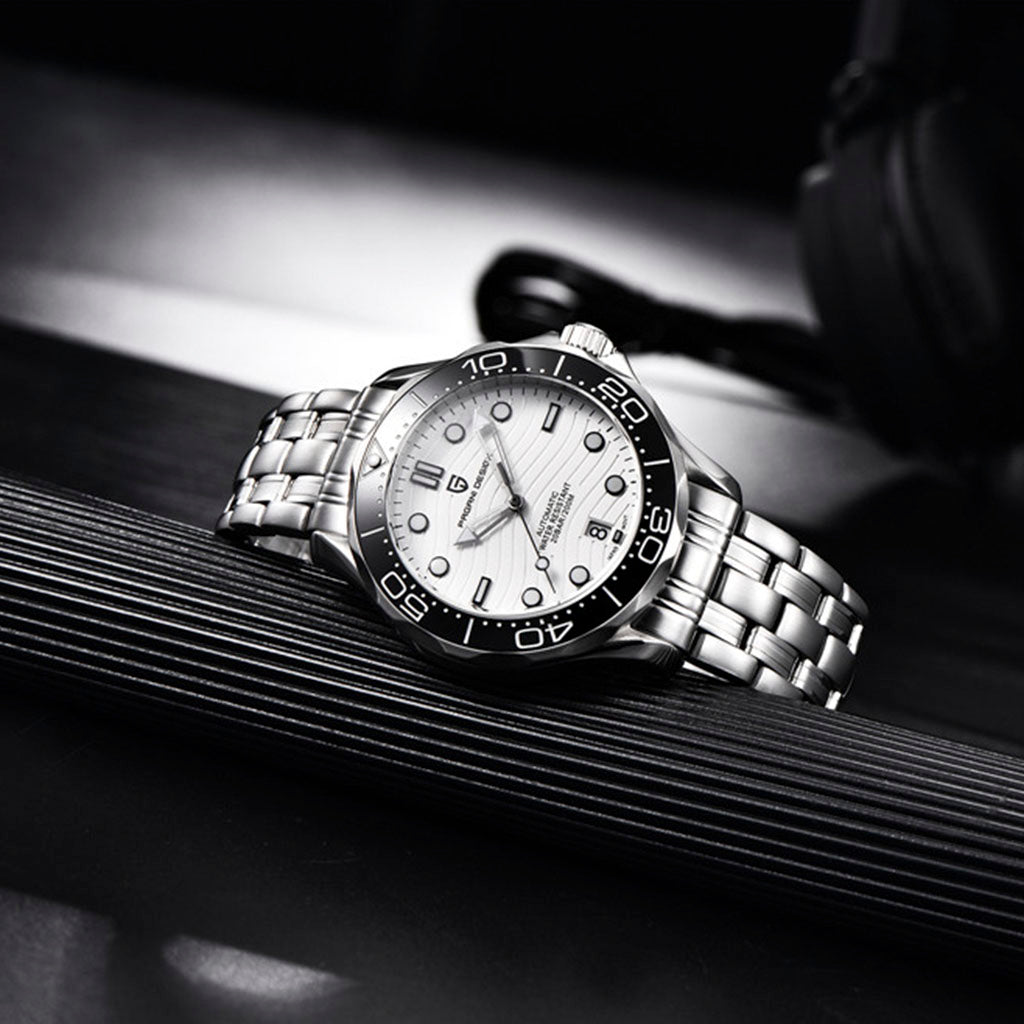 Pagani Design Veracius White Steel Bracelet Watch
