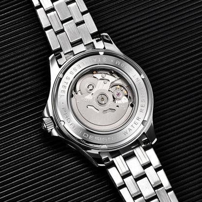 Pagani Design Veracius Black Stainless Steel Watch