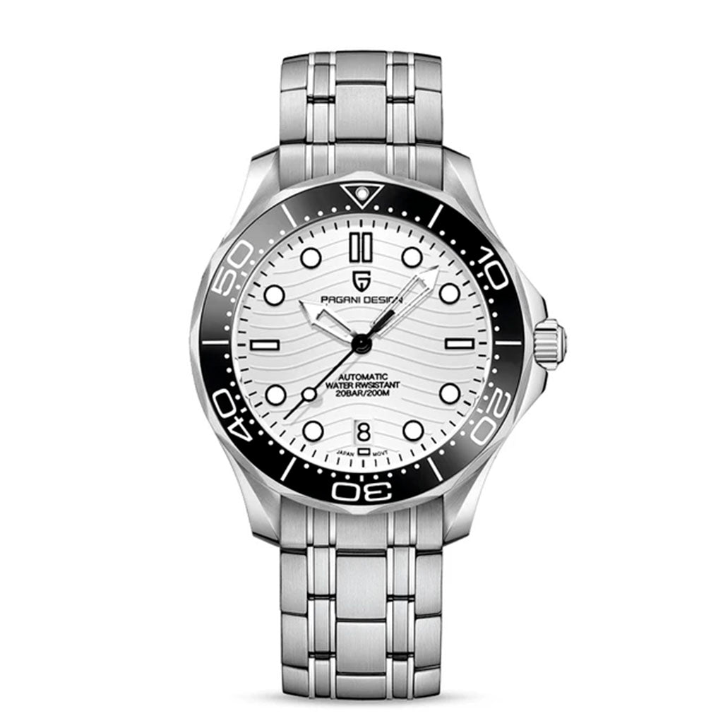 Pagani Design Veracius White Steel Bracelet Watch