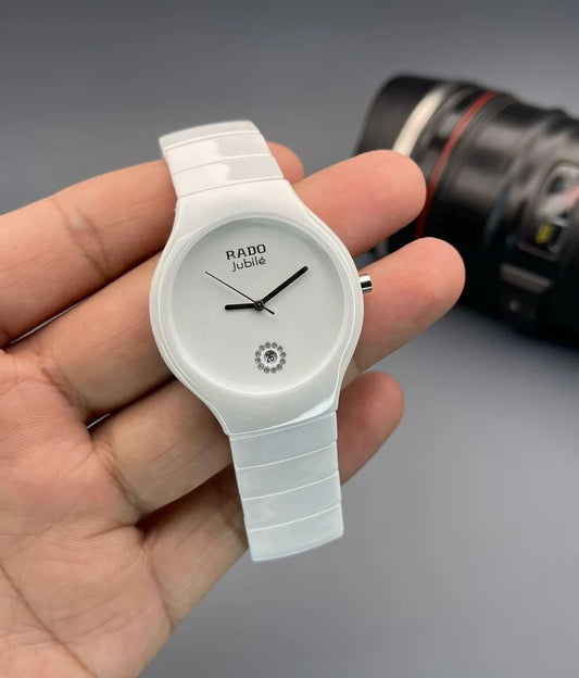 Rado True Jubile White Ceramic Watch for Men