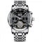 Steel Strap and Black Dial